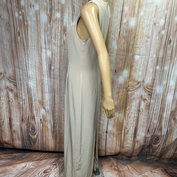 Montage Vintage Beaded Square Neckline Evening Gown - Picture 6 of 8